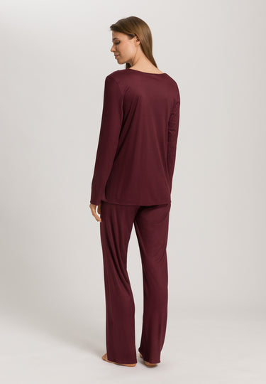 Lilith Tencel™ Lace Trim Pajama Set | Vivid Brown 74781-2421